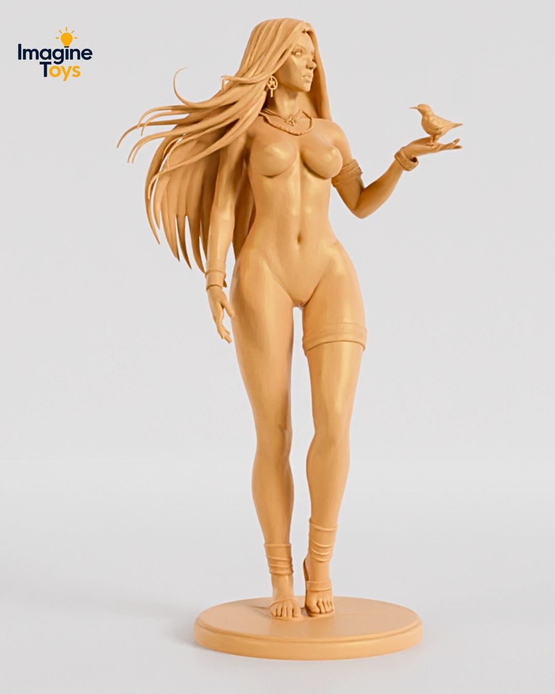 Wind of Color resin figure