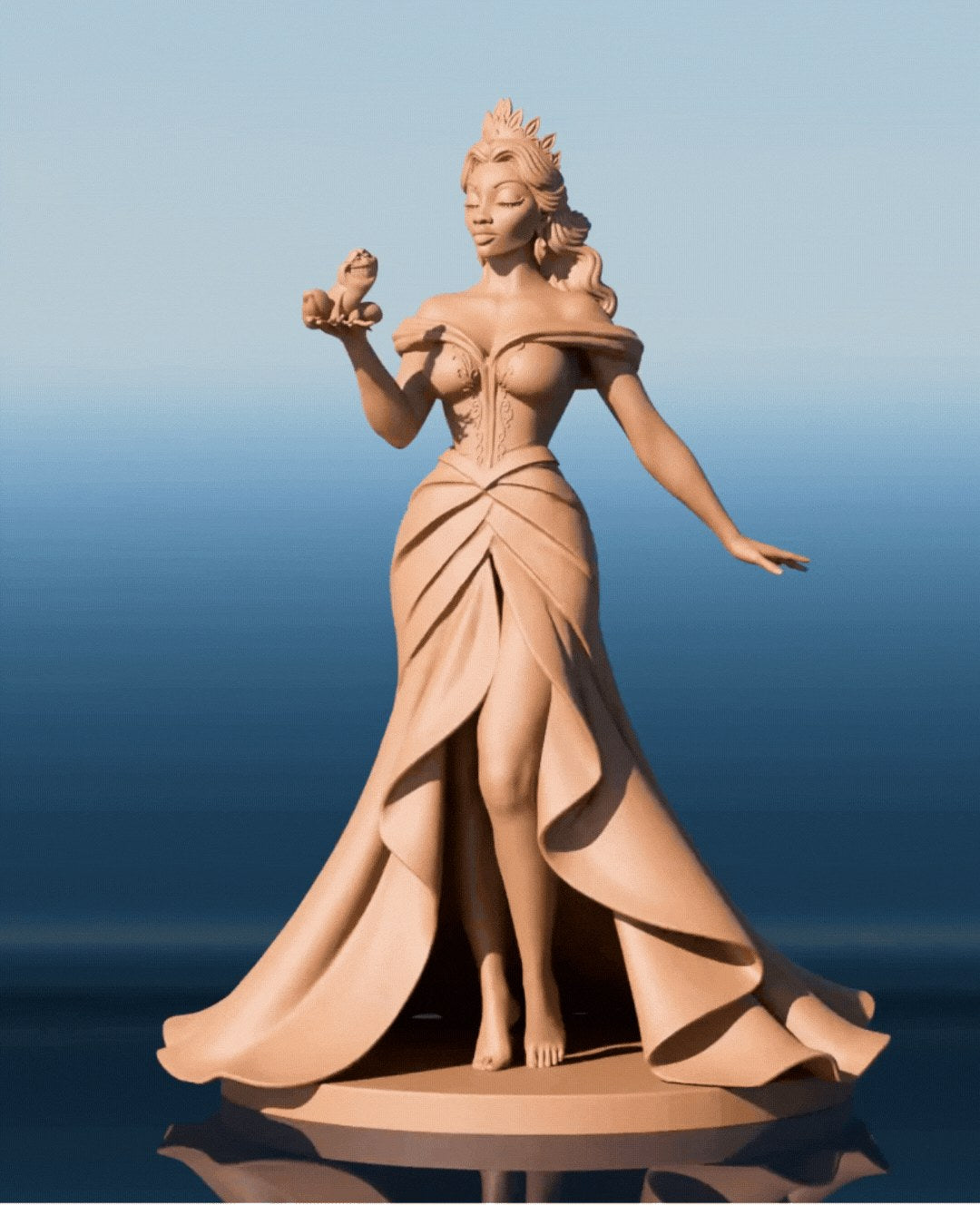 First Kiss resin figure