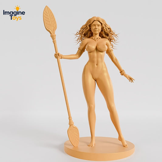 Heart of Wave resin figure