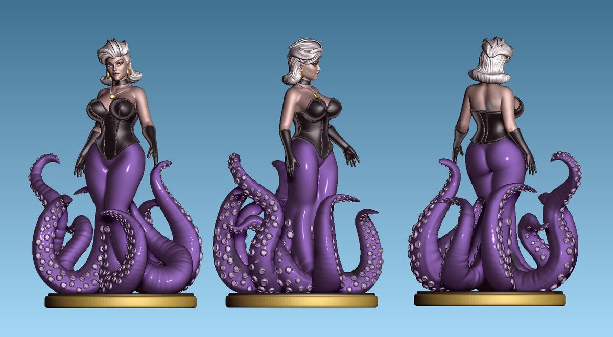 Sea Sin resin figure