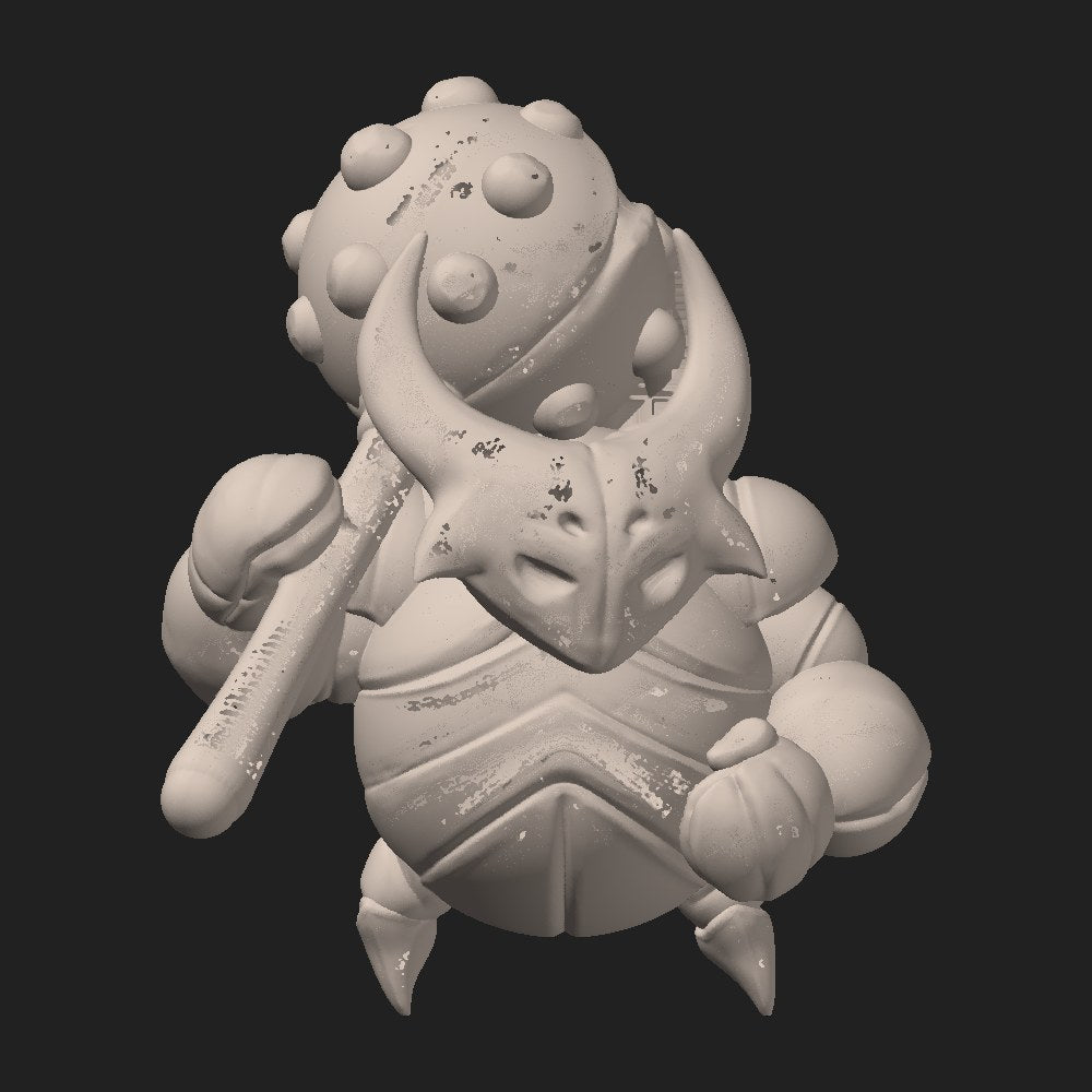 False Knight resin figure