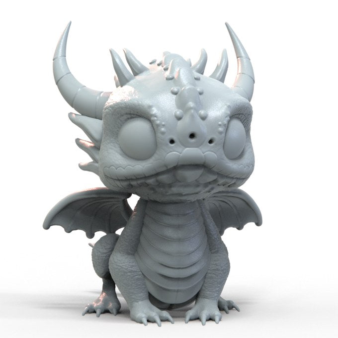 Dragon resin figure