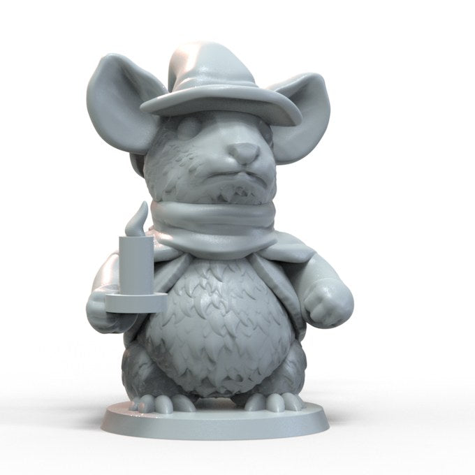 Mouse resin figure