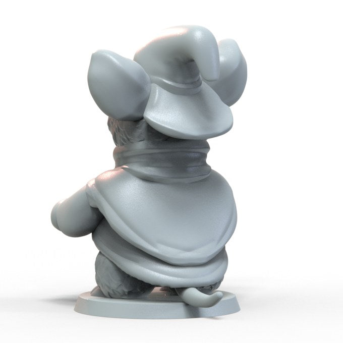 Mouse resin figure