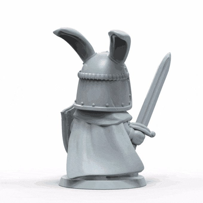 Rabbit resin figure
