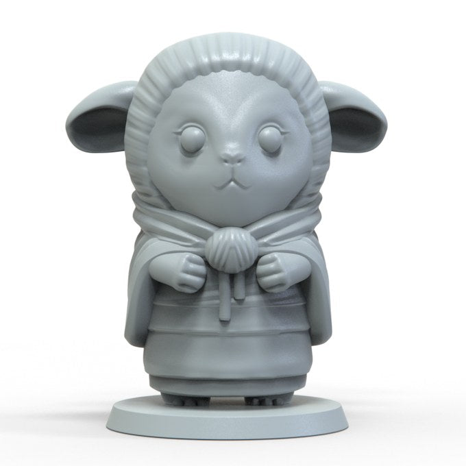 Sheep resin figure