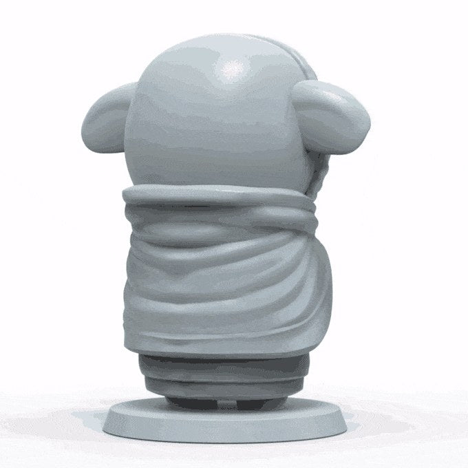 Sheep resin figure