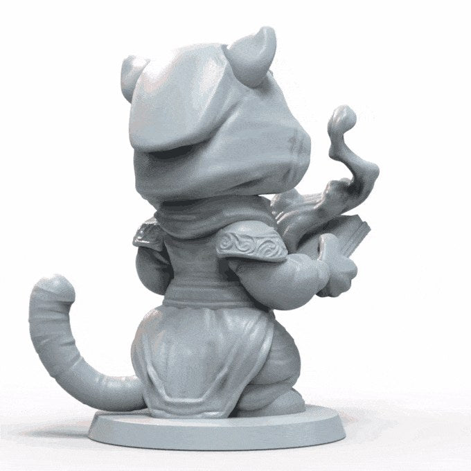 Tiger resin figure