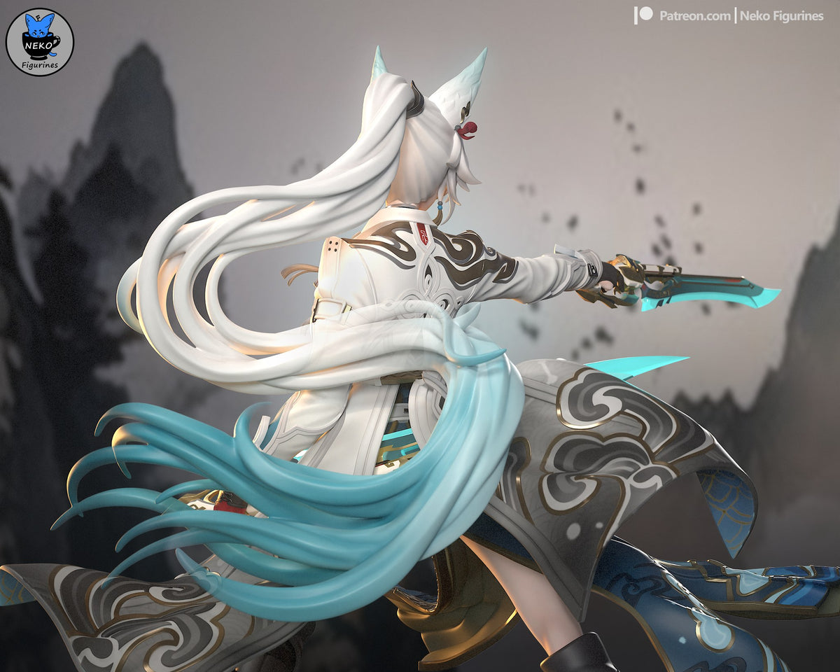 Feixiao resin figure