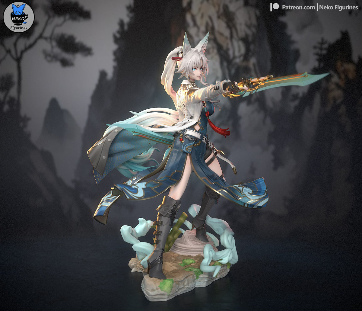 Feixiao resin figure