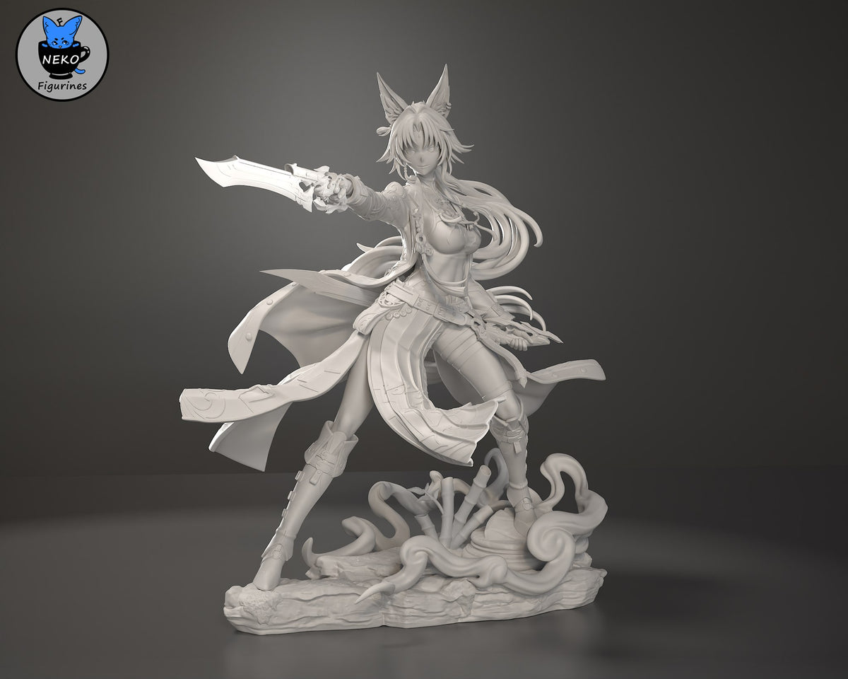 Feixiao resin figure
