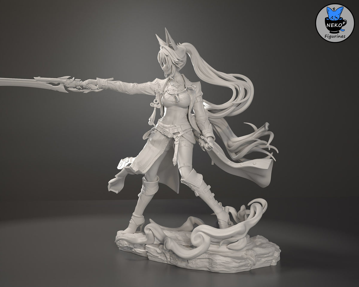 Feixiao resin figure