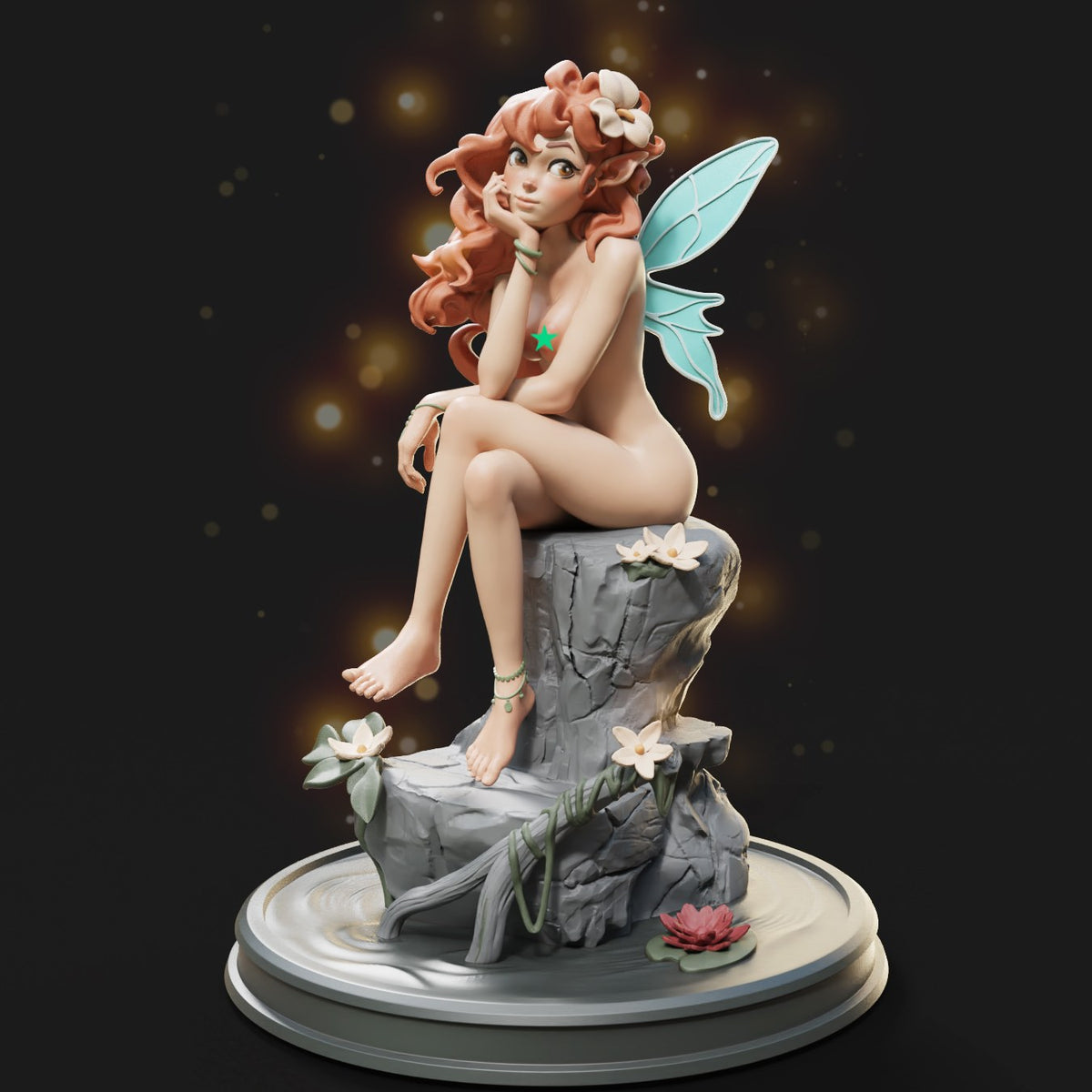 Celestia resin figure