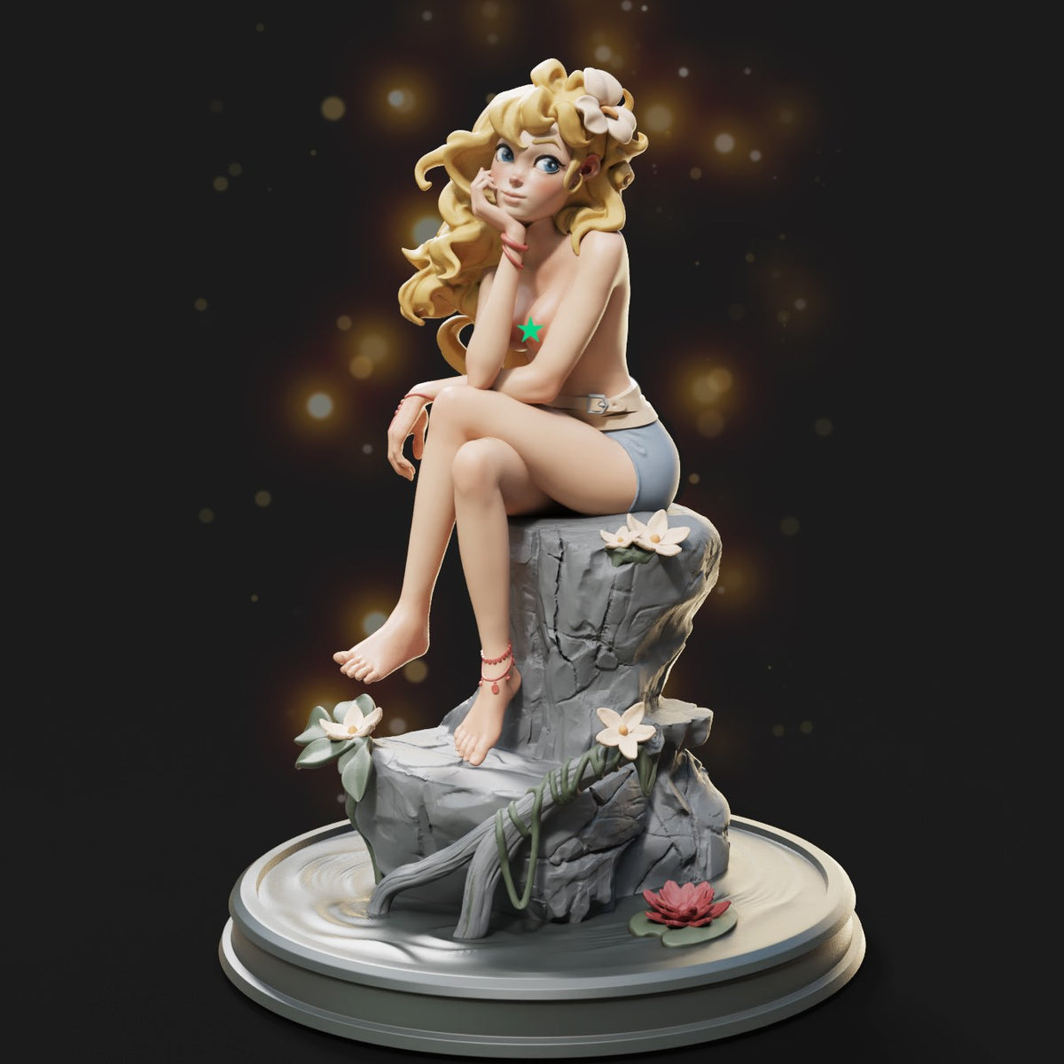 Celestia resin figure