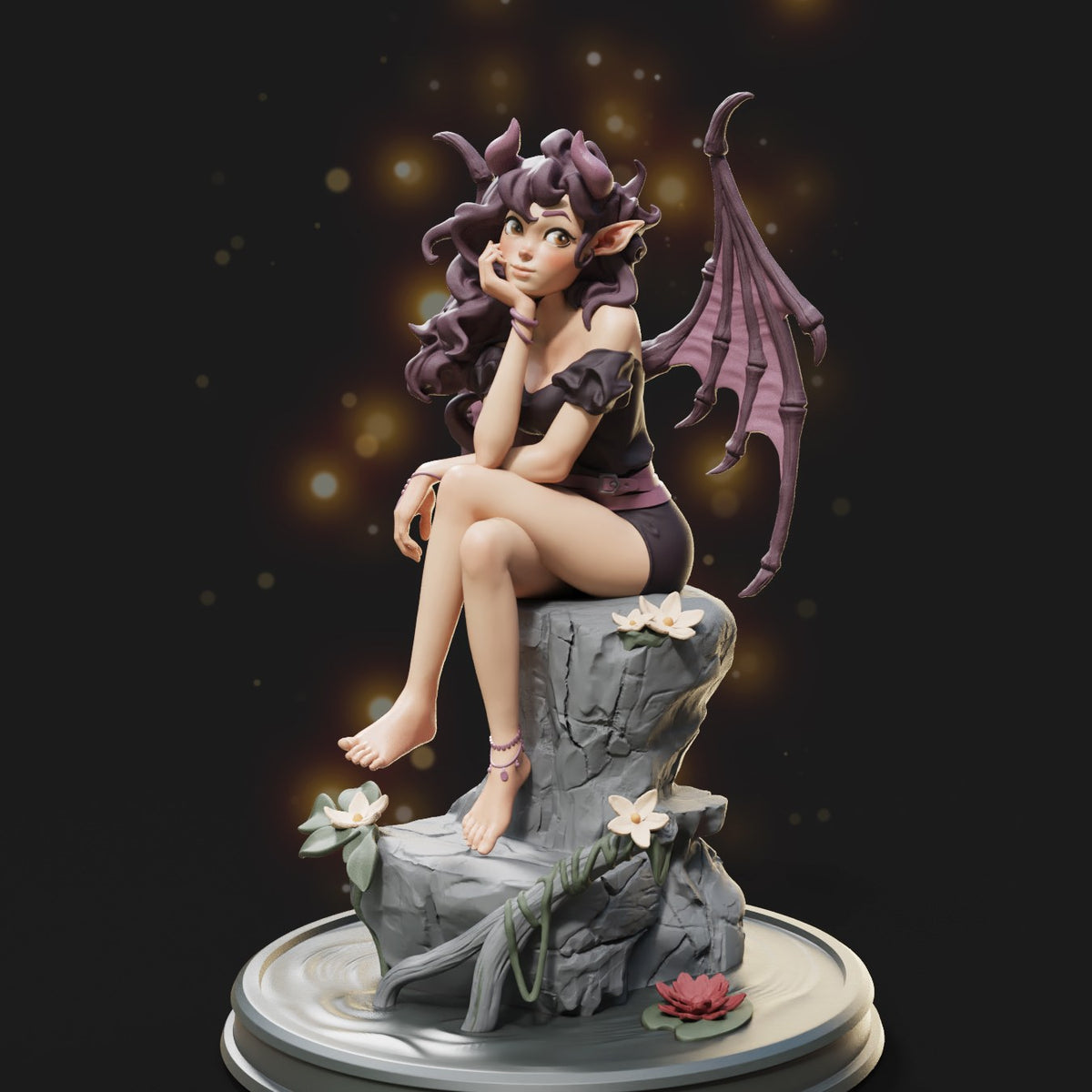 Celestia resin figure