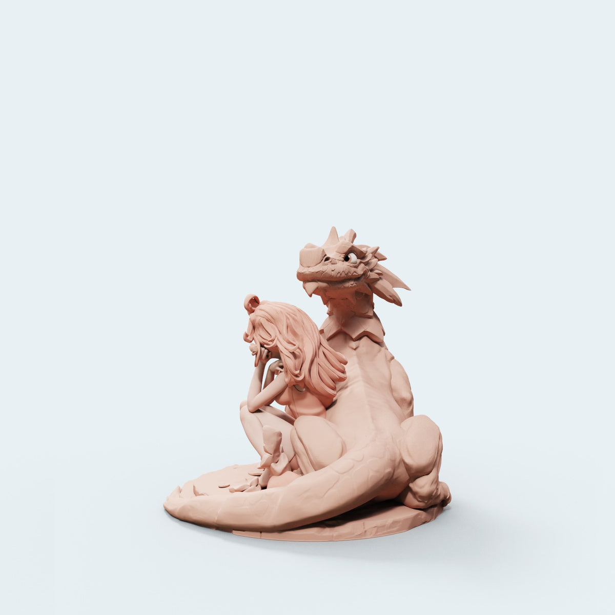 Iriel resin figure