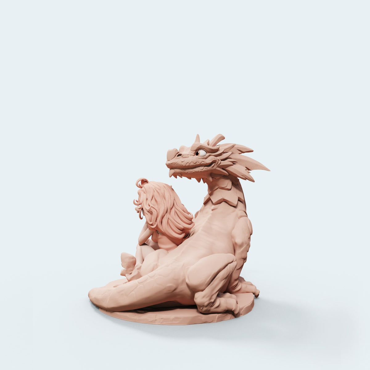 Iriel resin figure