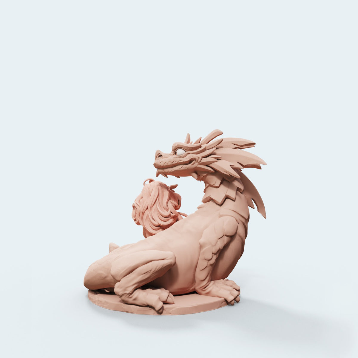 Iriel resin figure