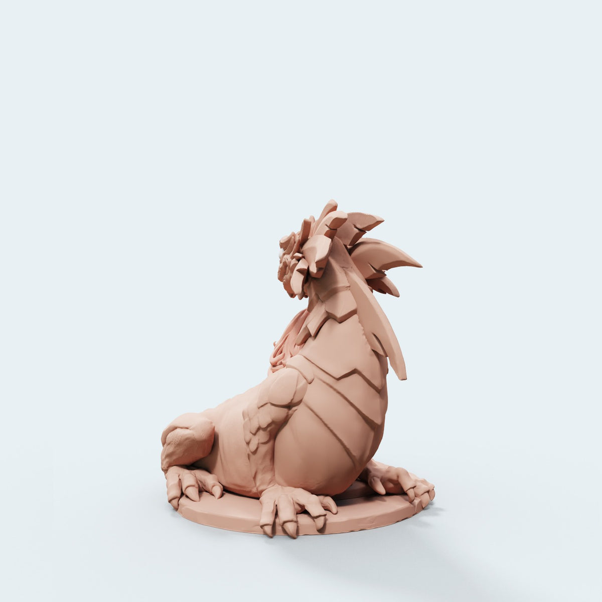 Iriel resin figure