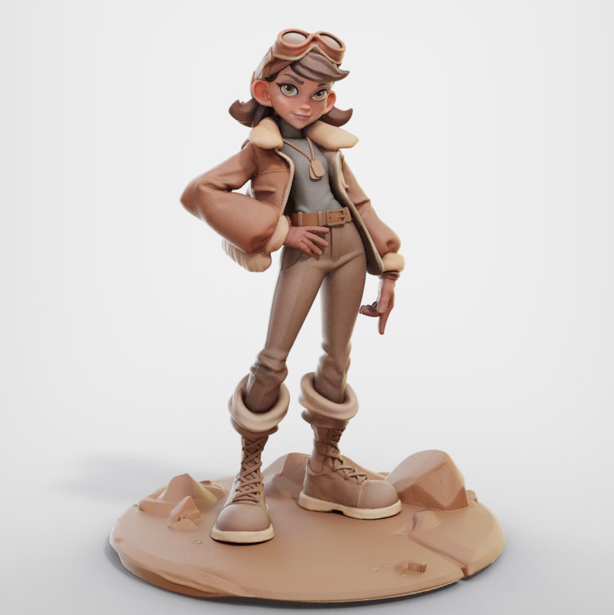 Legendary Ladies resin figure