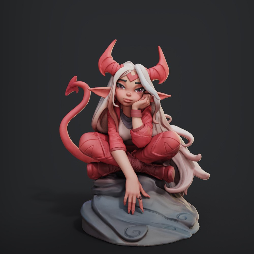 Marvelous Maidens 1 resin figure