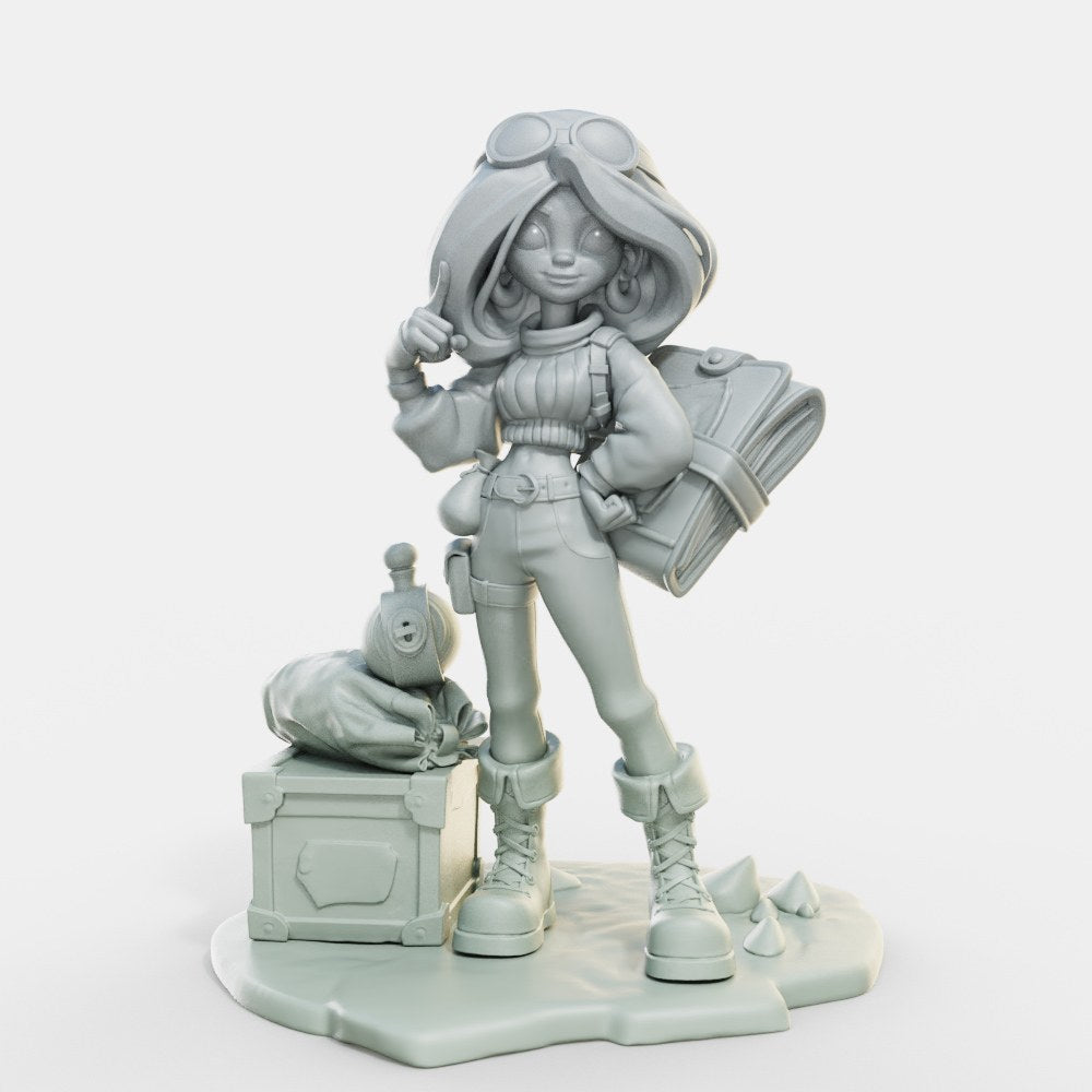 Marvelous Maidens 1 resin figure