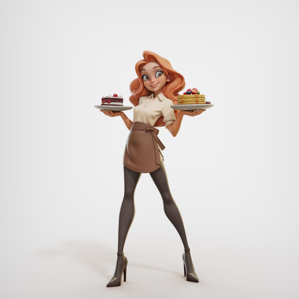 Marvelous Maidens 2 resin figure
