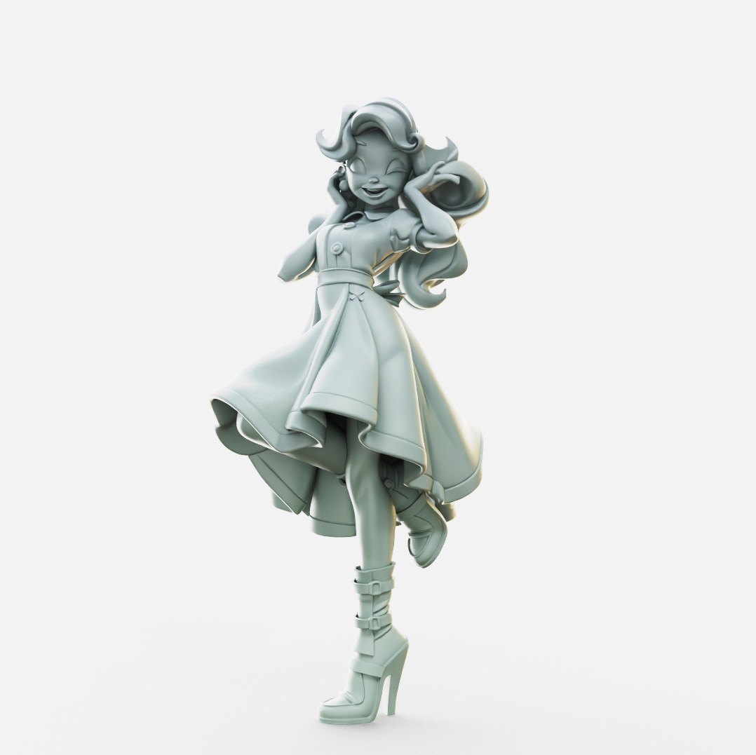 Muse Maidens resin figure