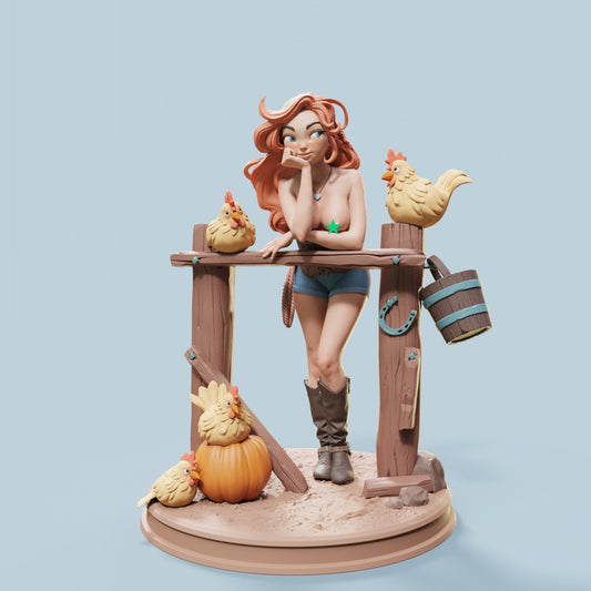 Nerissa resin figure