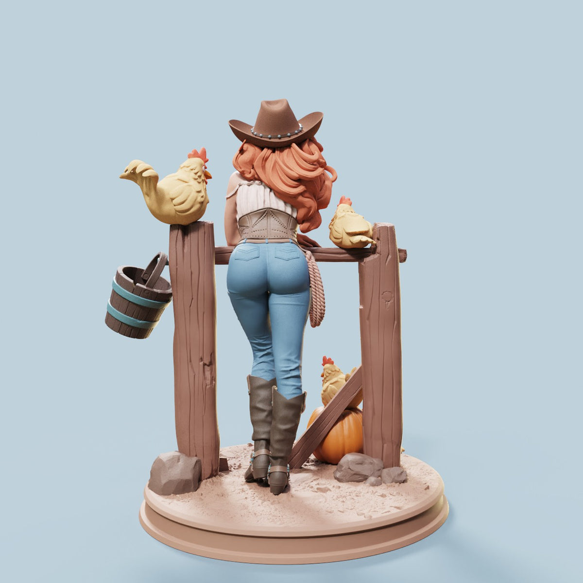 Nerissa resin figure