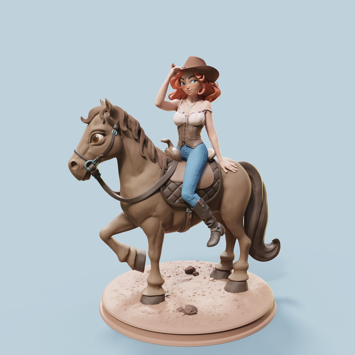 Nerissa resin figure