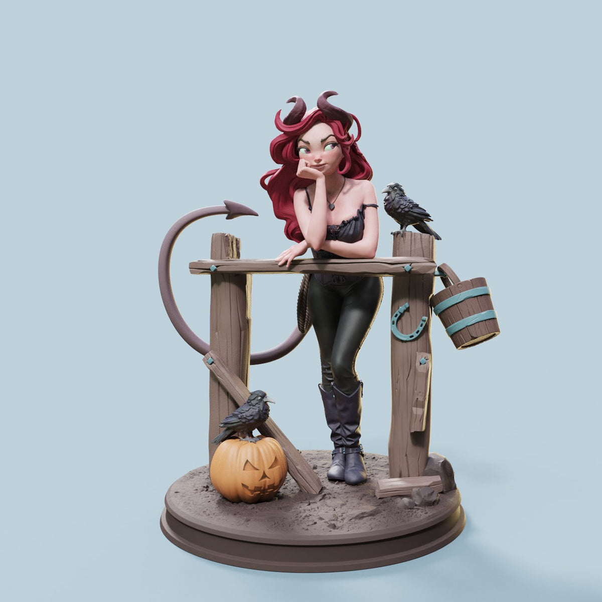 Nerissa resin figure