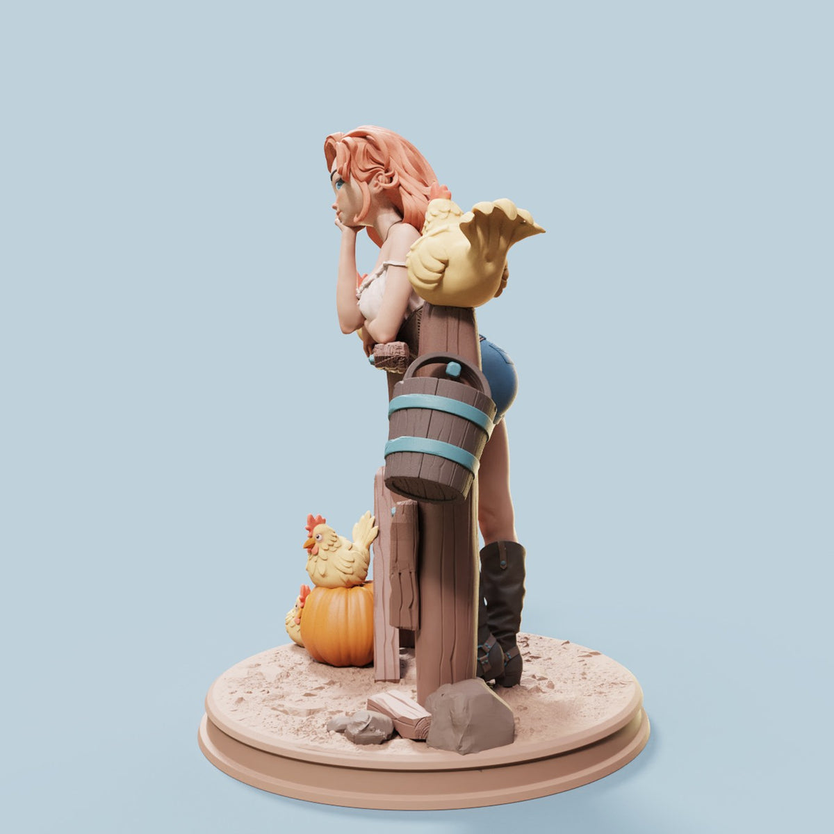 Nerissa resin figure