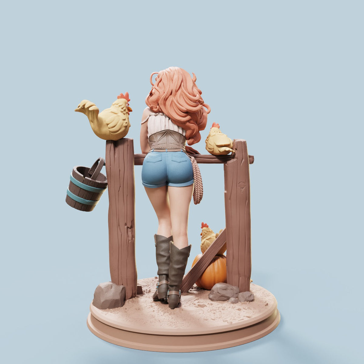 Nerissa resin figure