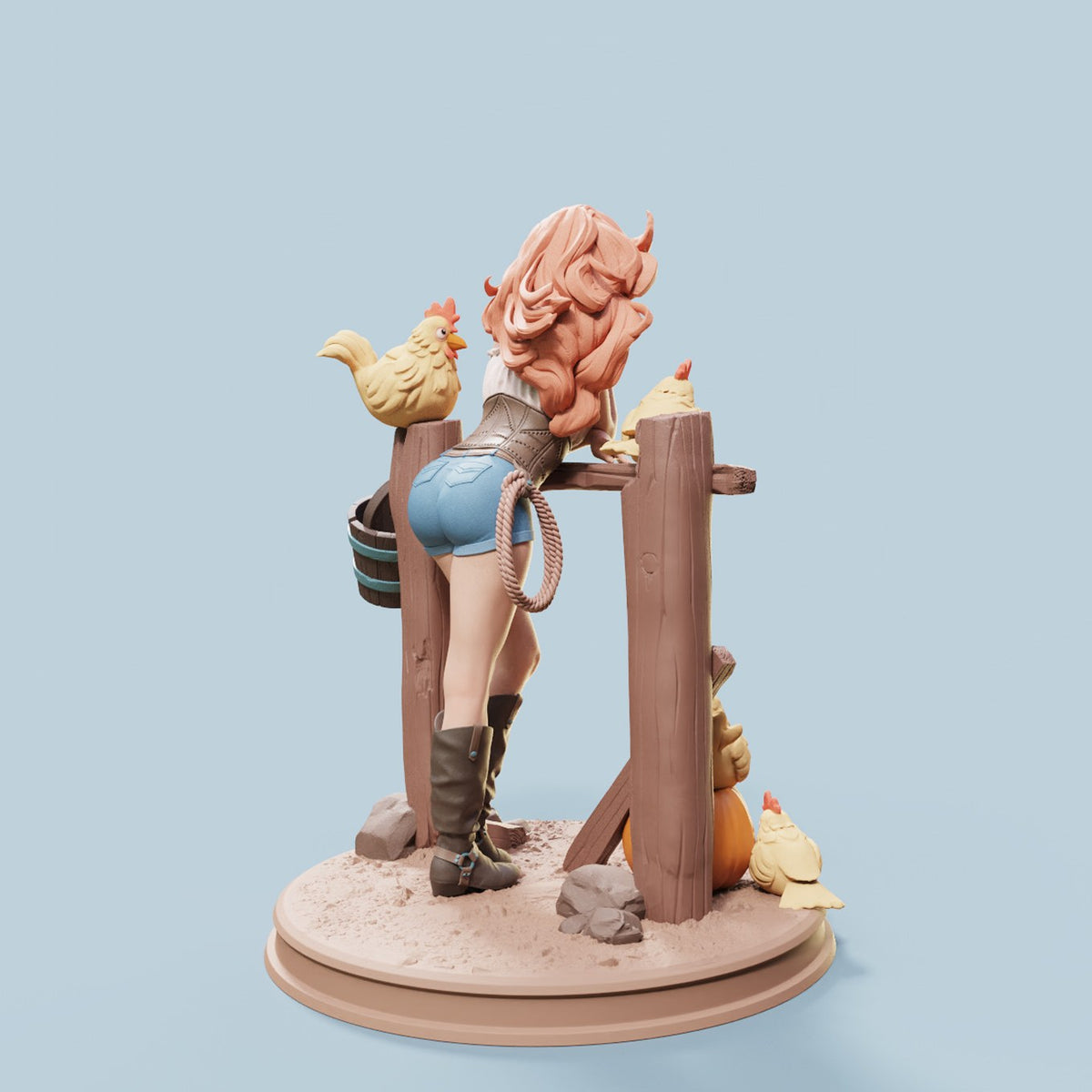 Nerissa resin figure