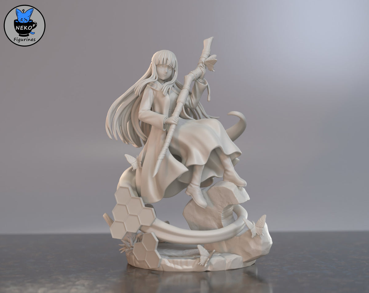 Fern resin figure