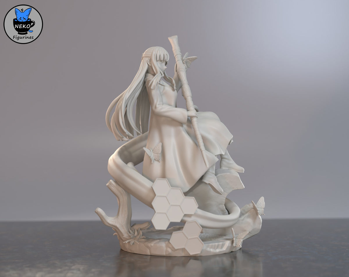 Fern resin figure