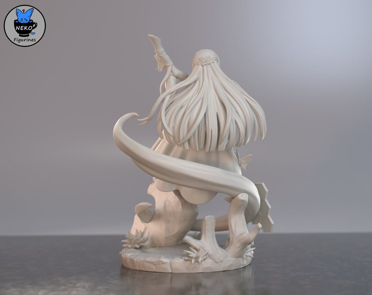 Fern resin figure