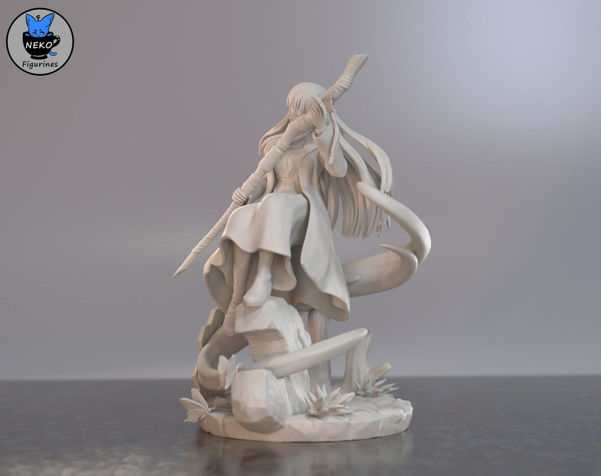 Fern resin figure