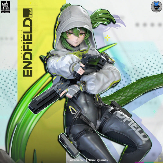 Fluorite (Arknights Enfield) resin figure