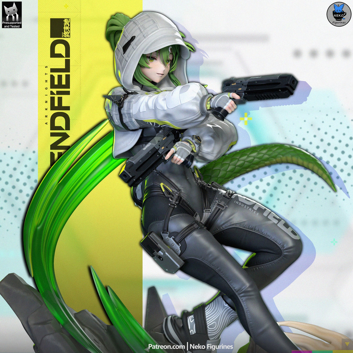 Fluorite (Arknights Enfield) resin figure