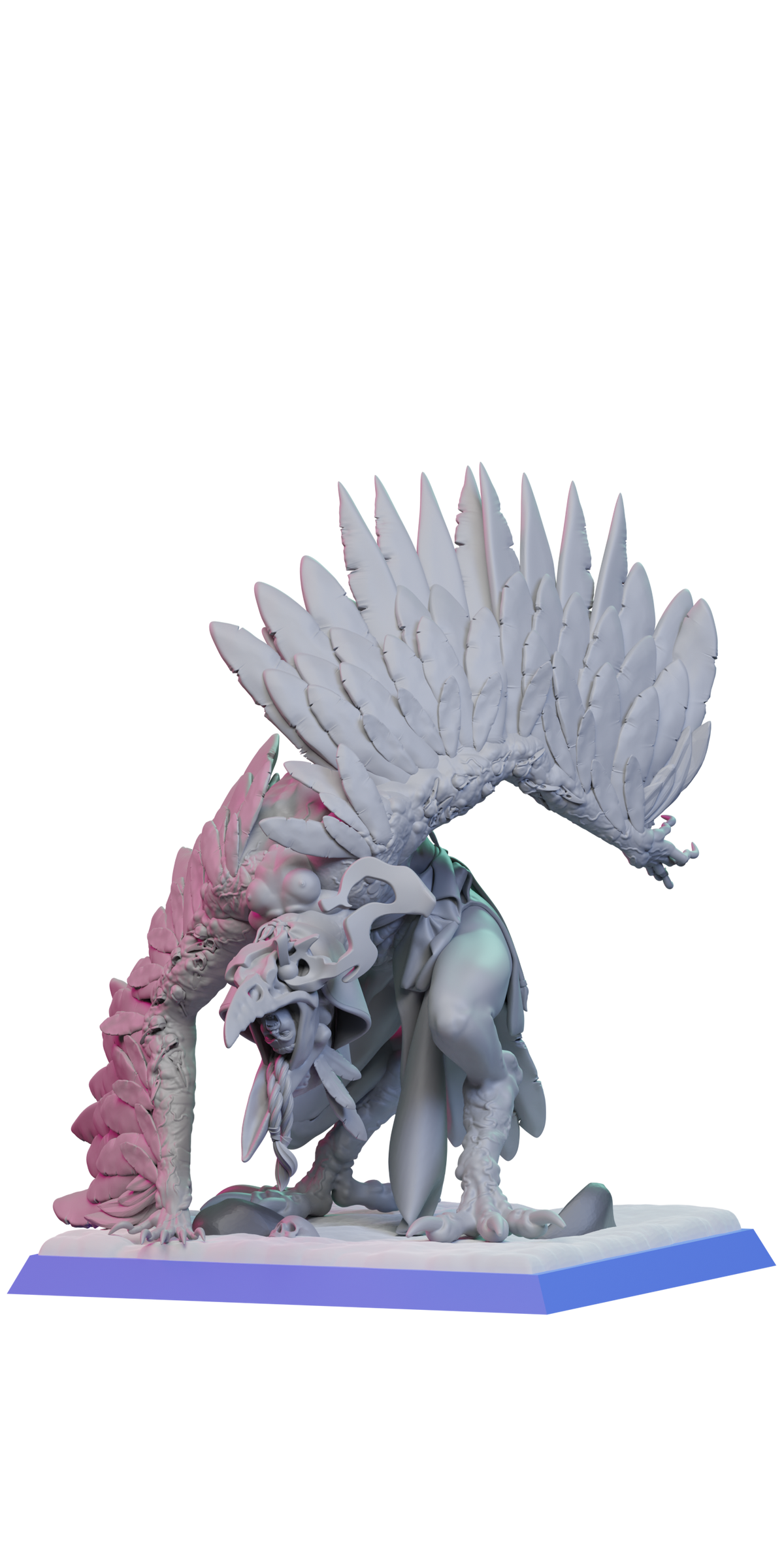 Kikimora resin figure