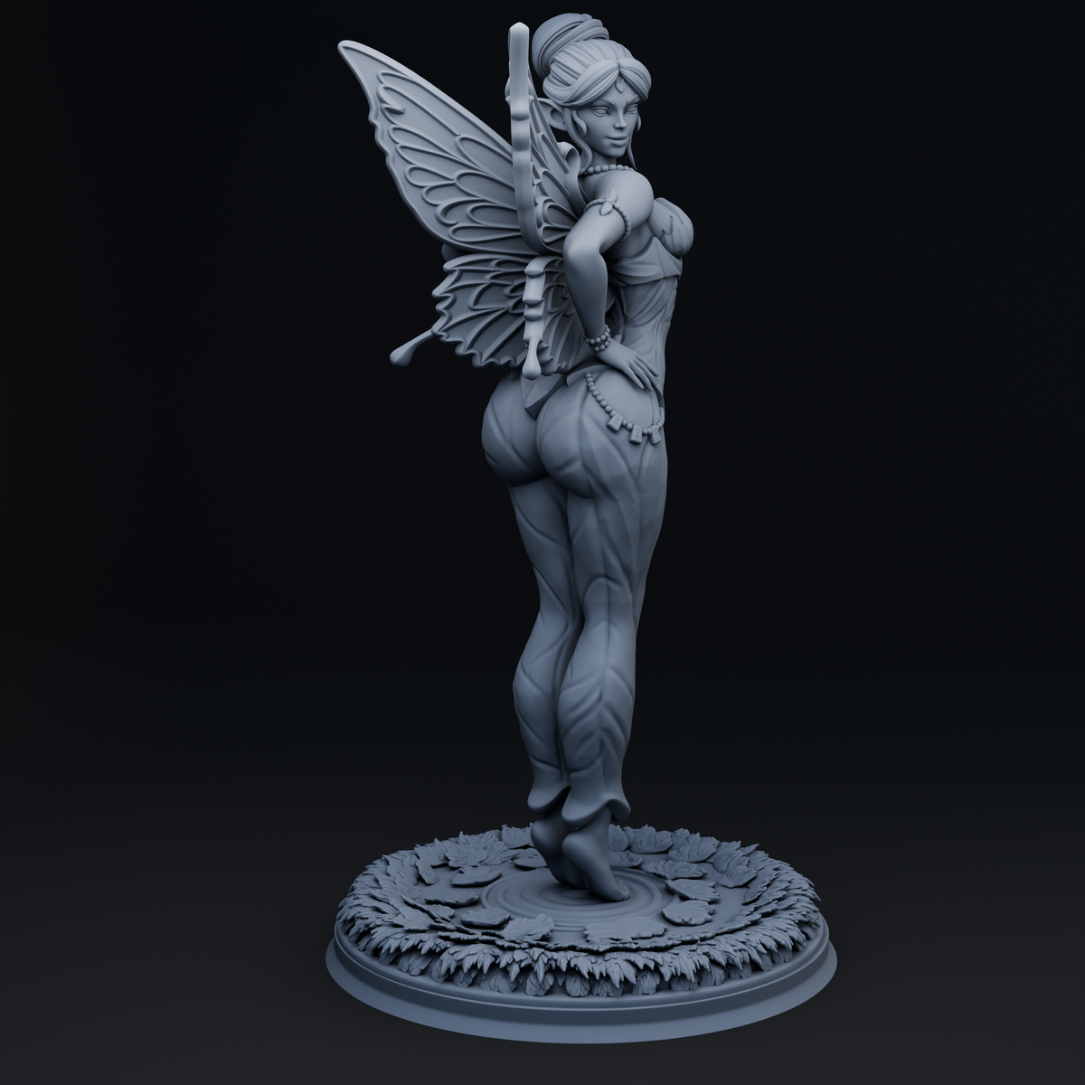 Amber Whisper resin figure