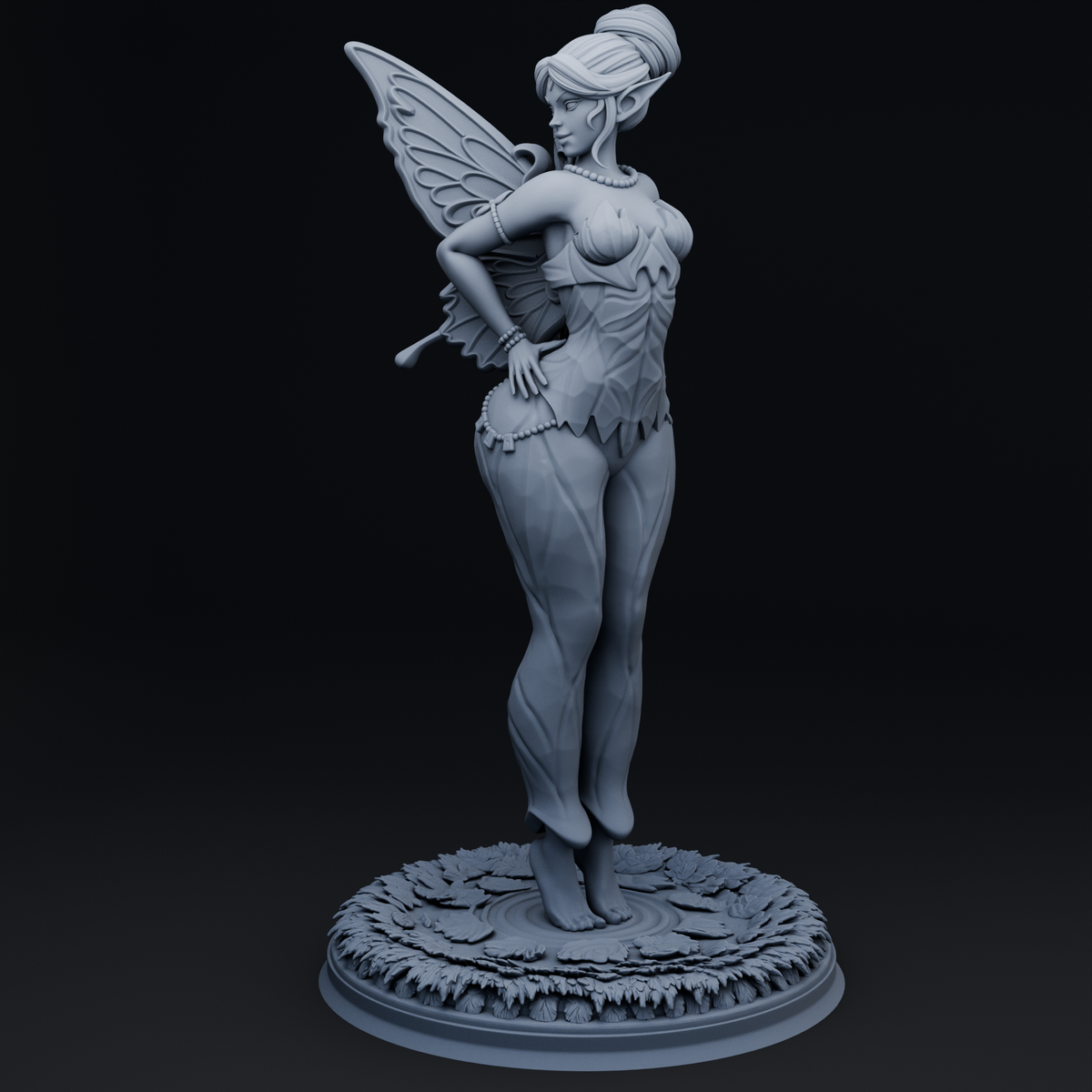 Amber Whisper resin figure