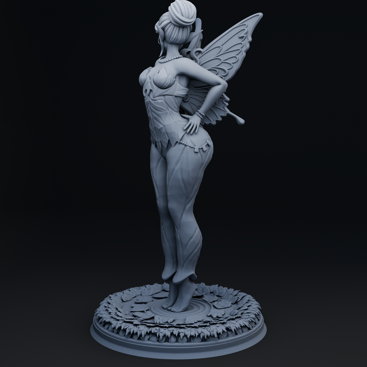 Amber Whisper resin figure