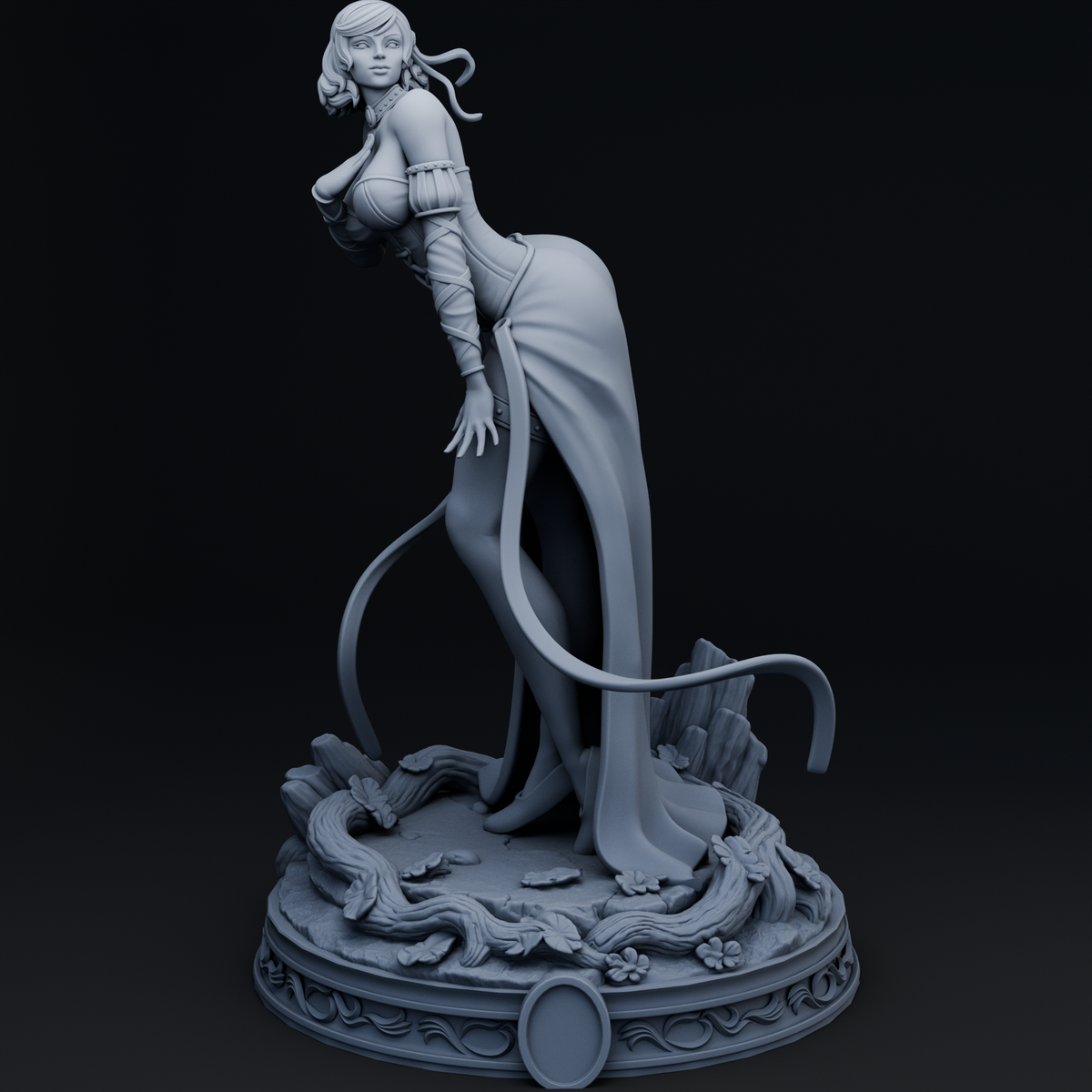 Red Harlot resin figure