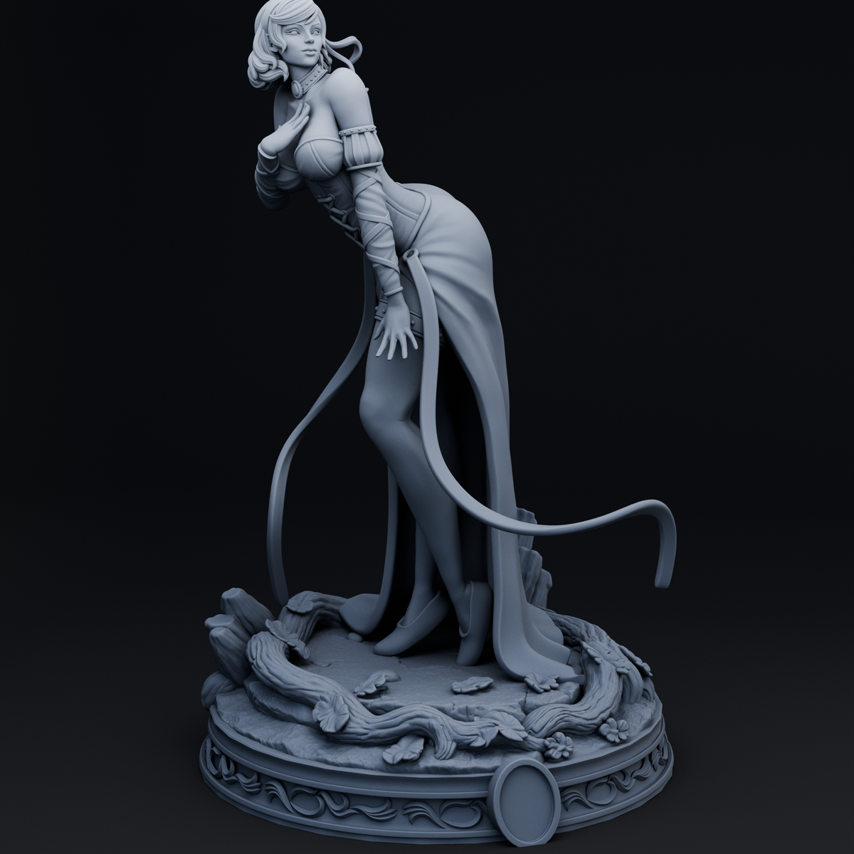 Red Harlot resin figure
