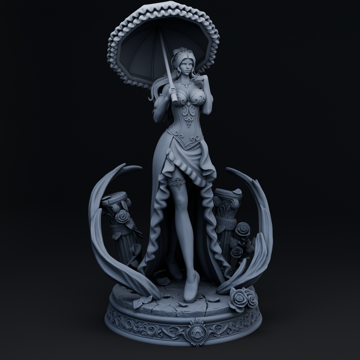 Velvet Beauty resin figure