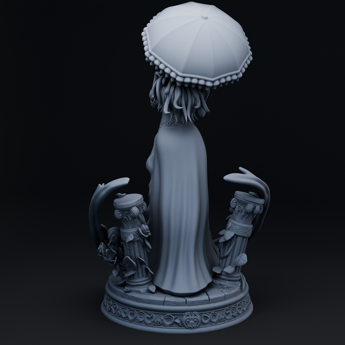 Velvet Beauty resin figure