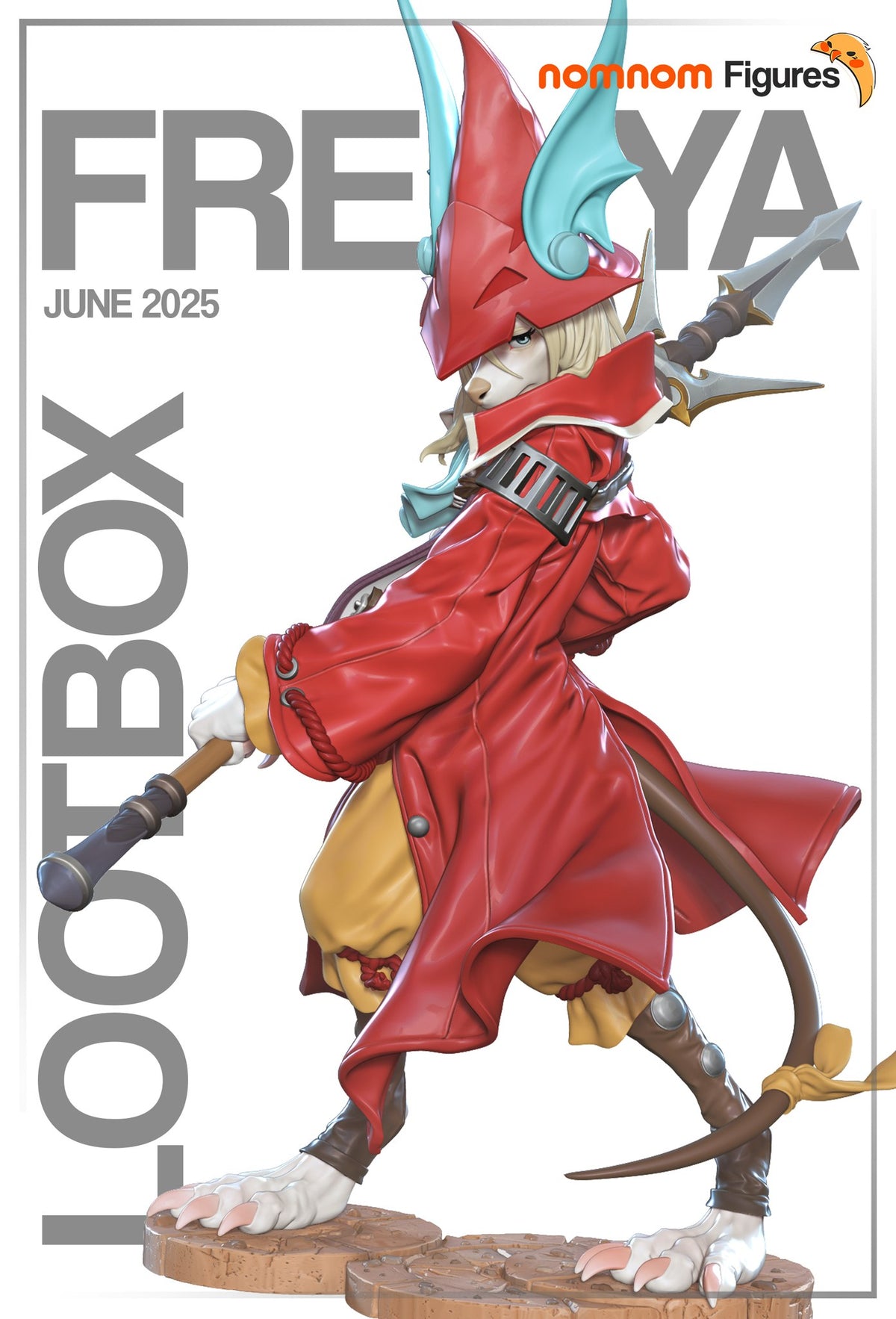 Freya Crescent resin figure